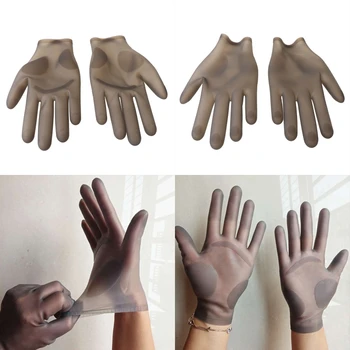 1 Пара Многоразовых безопасных силиконовых перчаток для литья из эпоксидной смолы, изготовления ювелирных изделий, рукавицы, инструменты для рукоделия, Дропшиппинг