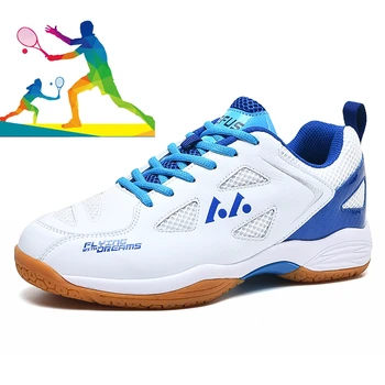 2023 Новые мужские и женские теннисные туфли большого размера 36-46, обувь для бадминтона для тренировок на открытом воздухе, Мужская обувь для волейбола для фитнеса