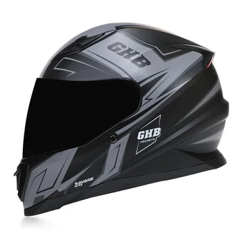2023 Новый Мотоциклетный шлем BLD с Полным лицом, Двойные Противотуманные Козырьки, Bluetooth-Гарнитура, Встроенный Съемный вкладыш, Одобренный ECE2206 DOT