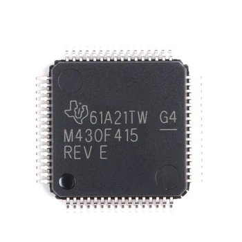 5 шт./лот, МАРКИРОВКА MSP430F415IPMR LQFP-64; 16-разрядные микроконтроллеры M430F415 - MCU, 16 КБ флэш-памяти, 512 Гб оперативной памяти, 96-сегментный ЖК-дисплей