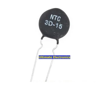 50шт Термистор NTC3D-15 3D-15 3D15 Диаметром 15 мм с отрицательным температурным коэффициентом