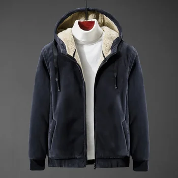 8XL Мужские уличные зимние теплые куртки Плюс Бархатные Утолщенные термоизносостойкие пальто Для Скалолазания Большого размера с капюшоном