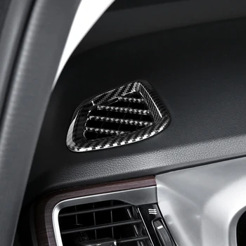 ABS Карбон/дерево для Honda Odyssey 2022 2023 Передняя панель автомобиля кондиционер воздуховыпускная накладка рамка наклейка аксессуары для интерьера