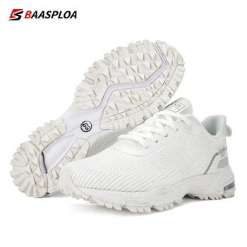 Baasploa/ Женские кроссовки для бега, новинка 2023 года, весенняя дышащая спортивная обувь из сетчатого материала, Нескользящие легкие тренировочные кроссовки для женщин на открытом воздухе