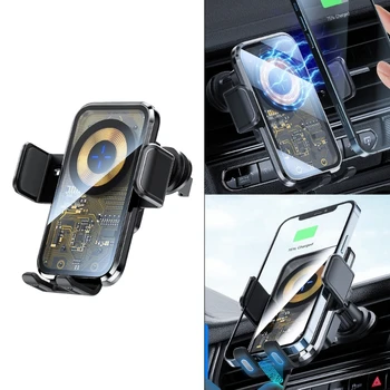 G99F Универсальный автомобильный кронштейн для телефона, вентиляционное отверстие в автомобиле, держатель для зарядки мобильного телефона, Ударопрочная подставка для телефона с выходом воздуха