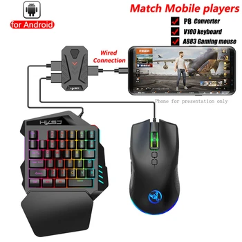 PUBG Геймпад, мобильный контроллер, Игровая клавиатура, Конвертер мыши, мобильный контроллер для Android
