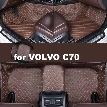 Автомобильные коврики Autohome для VOLVO C70 2006-2013 годов выпуска, обновленная версия, Аксессуары для ног, Ковры