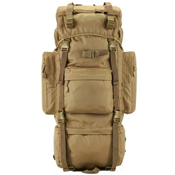 Горячая спортивная сумка большой емкости объемом 70 л, военный тактический рюкзак, походный кемпинг, водонепроницаемый износостойкий нейлоновый рюкзак