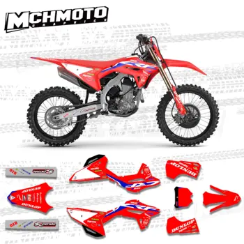 Графический комплект MCHMFG для Honda CRF 250 450 2021 2022 2023 для мотокросса DecalsGraphics Kit