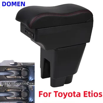 Для Toyota Etios подлокотник коробка для Toyota Etiosliva автомобильный подлокотник коробка специальная USB зарядка Пепельница Автомобильные Аксессуары