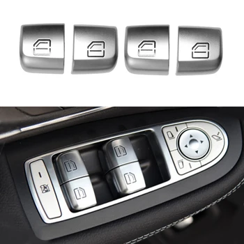 Кнопка Ремонта Переключателя Стеклоподъемника Автомобиля Крышка Переключателя Управления Стеклом Двери Автомобиля Для Mercedes Benz C Class GLK W205 W253 2059056811