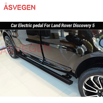 Новая Автомобильная Электрическая Подножка Из алюминиевого Сплава, Боковой шаг, Педаль Nerf Bar Для Land Rover Discovery 5 2017