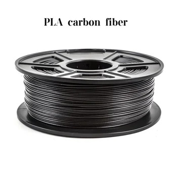 Новый Дизайн Углеродного Волокна PLA 3D принтер Нити Накаливания 0,5 кг/1 кг Углеродного Волокна 1,75 мм Impressora 3d Печать Filamento Extrusora