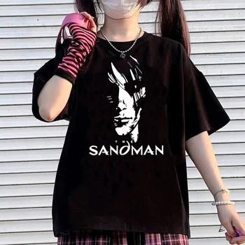 одежда sandman, мужская одежда с эстетическим принтом 2022, футболки в стиле гранж, графическая манга