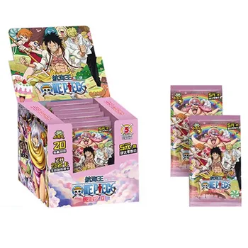 Оригинальная коллекционная карта Аниме ONE PIECE Cartas Luffy Roronoa Sanji Nami TCG Игровые карты Детский подарок на День рождения