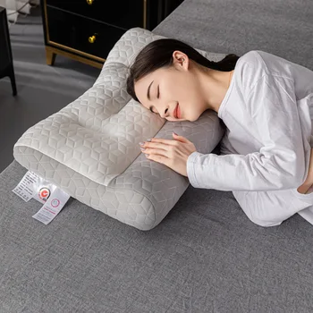 Подушка из латексного волокна, бытовая подушка для сна, подушка для взрослых, подушка для мужчин и женщин