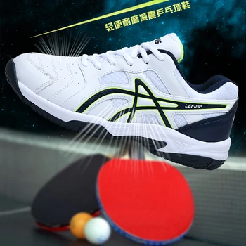 Профессиональная обувь для настольного тенниса, Мужская обувь для фитнеса, бадминтона, Спортивная обувь для занятий теннисом, Мужская спортивная обувь