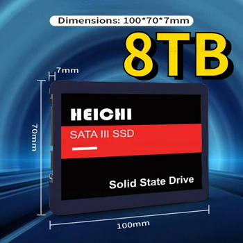 Флэш-накопитель Внутренний SSD 1 ТБ 2 ТБ 4 ТБ 2,5 Дюймов SATA.3 Жесткий диск M.2 SSD Высокоскоростной твердотельный накопитель SSD для ноутбука PS5 2023 Новый