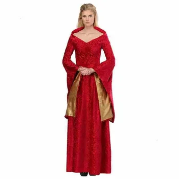 Хэллоуин Европа среднего возраста элегантный драматический дворец ретро косплей благородство чайный костюм праздничное платье винтажное женское платье для косплея