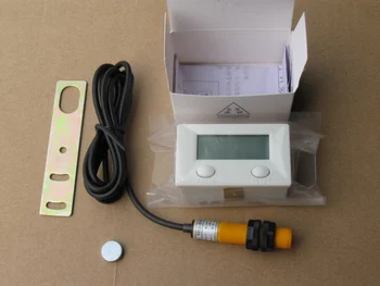 Цифровой электронный счетчик ZX-5A, магнитный индукционный бесконтактный переключатель, Возвратно-поступательный поворотный счетчик